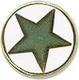 CLASSIC GREEN STAR PIN