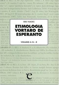 ETIMOLOGIA VORTARO DE ESPERANTO VOL IV (direct from UEA) - Click Image to Close
