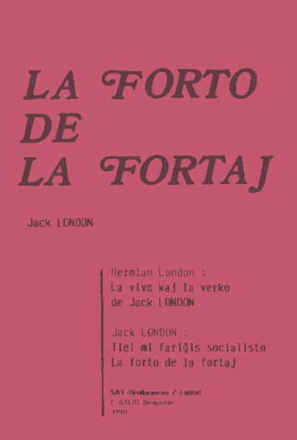 FORTO DE LA FORTAJ, LA (direct from UEA) - Click Image to Close