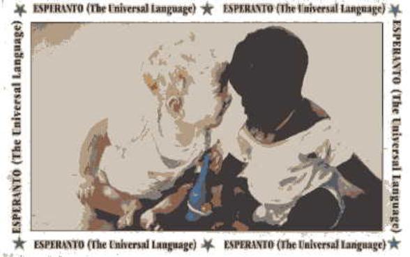POŜTKARTO "Esperanto (The Universal Language)" - Click Image to Close